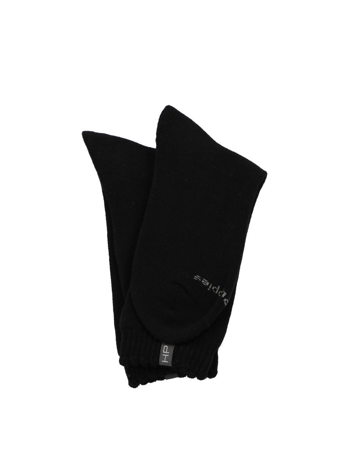 Calcetín Algodón Mujer Heavy Classic Negro-2