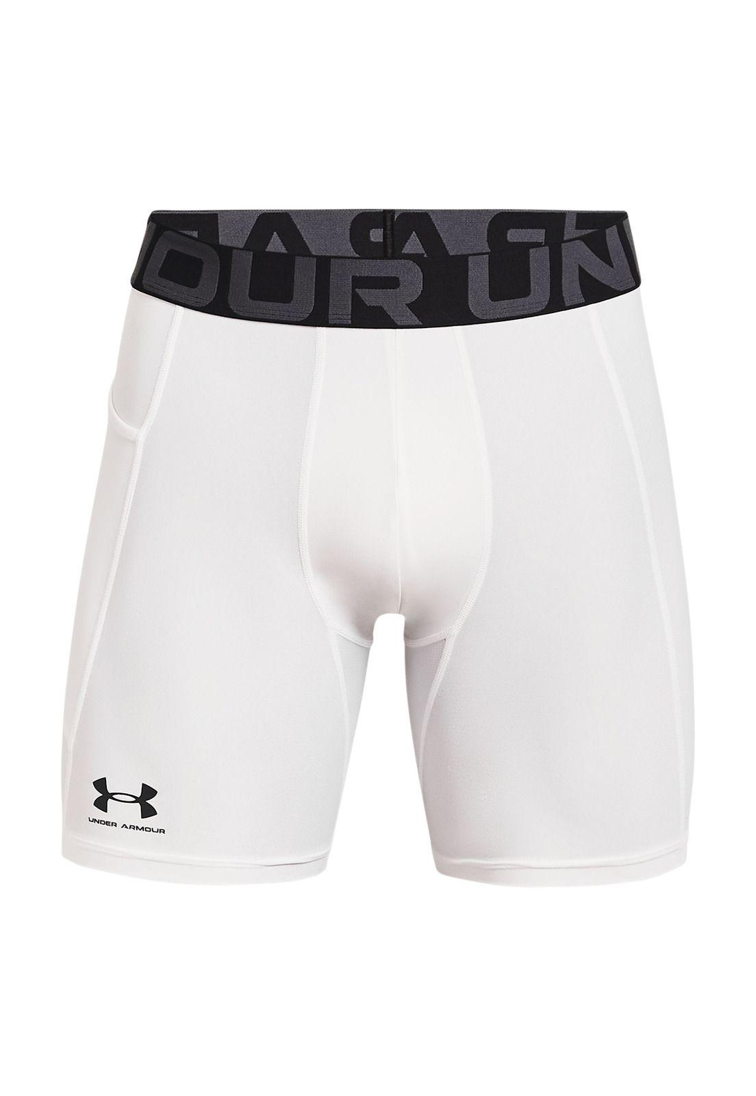 Short Training De Compresión Heatgear® Blanco Hombre-0