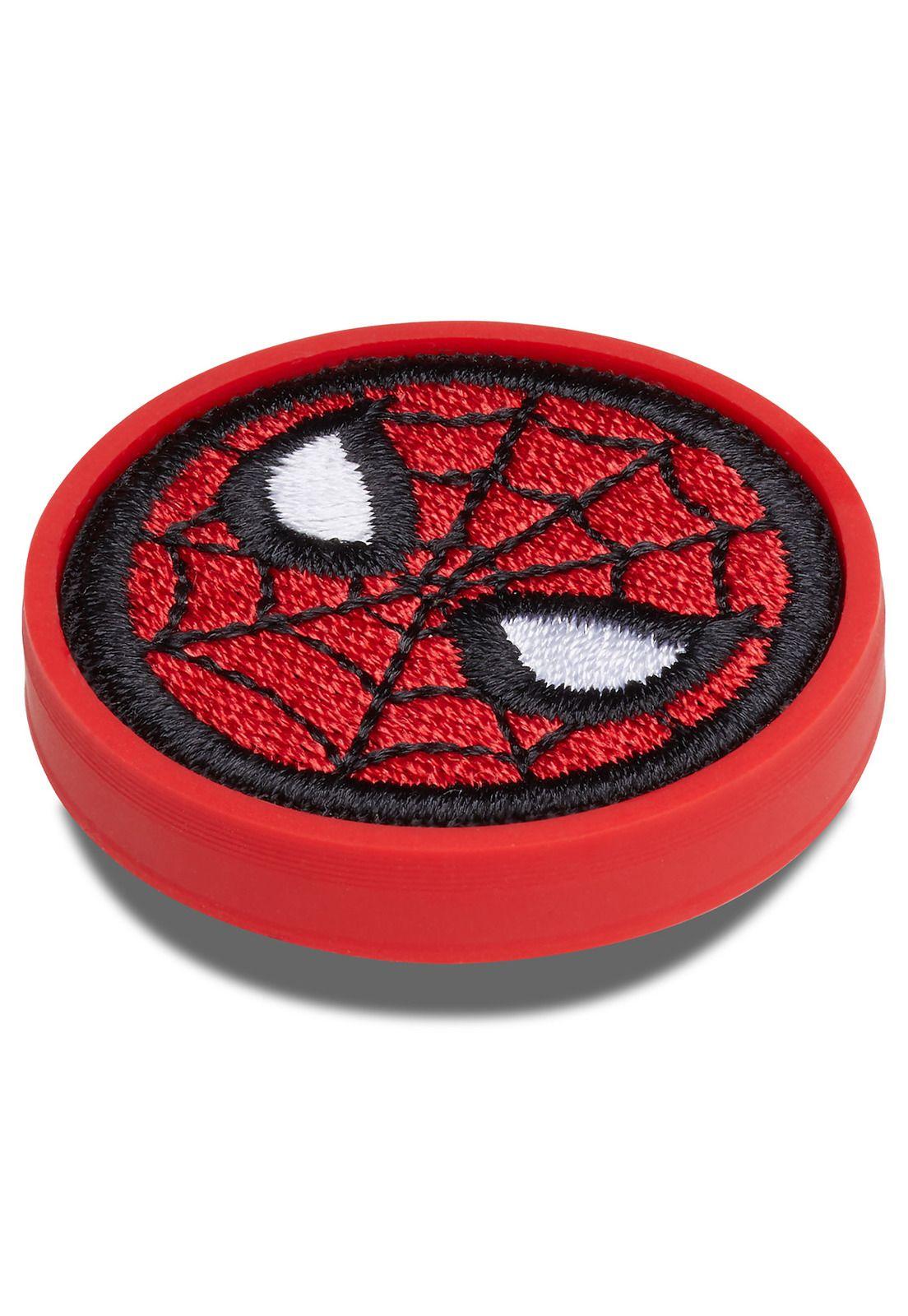 Jibbitz Crocs Cara Spider Man Rojo-2