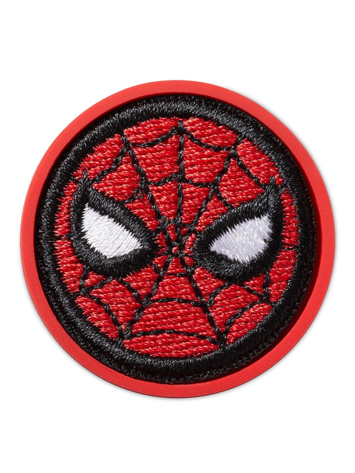 Jibbitz Crocs Cara Spider Man Rojo-0