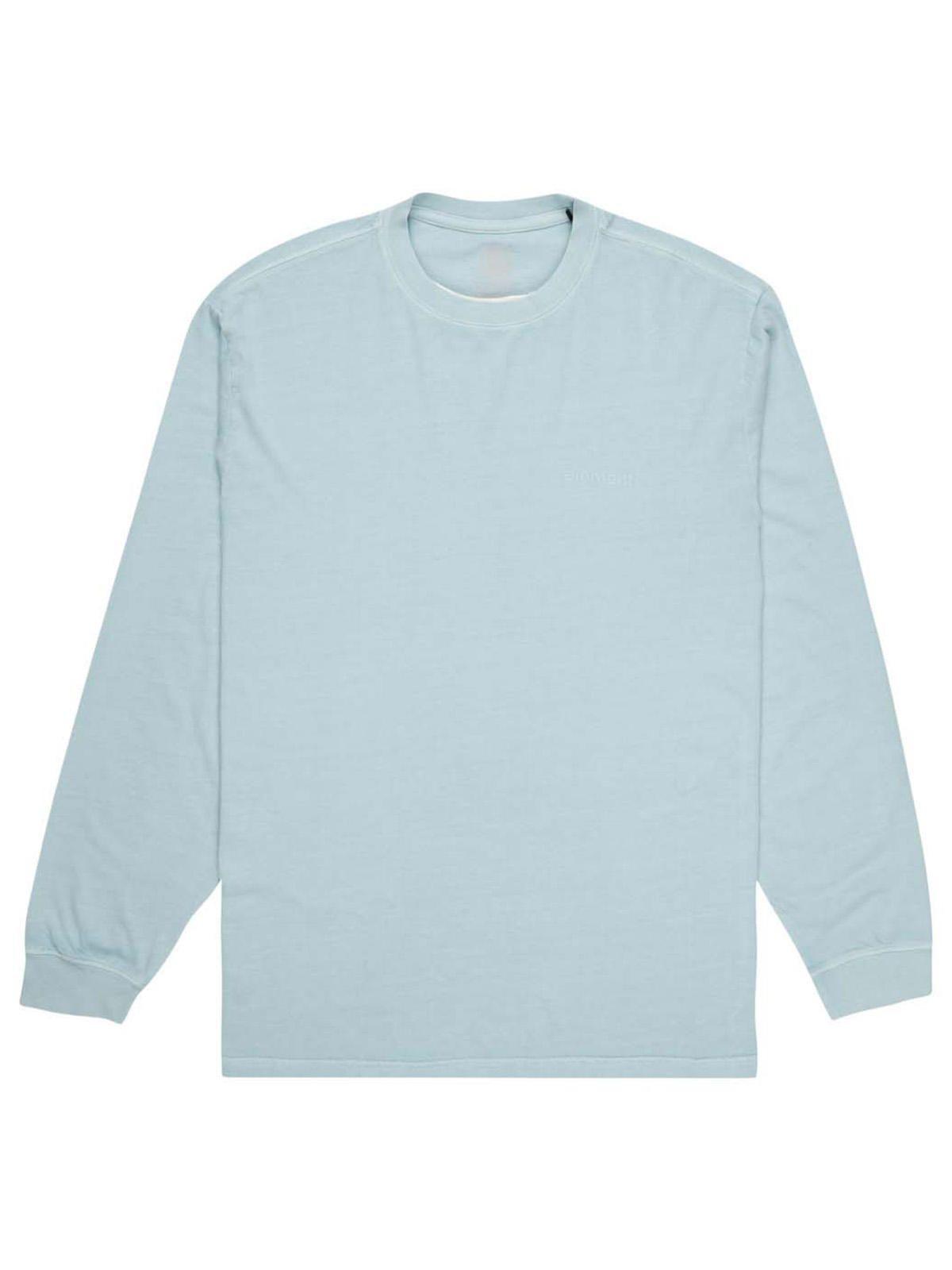 Polera Hombre Basic Pocket Pigment Celeste-0