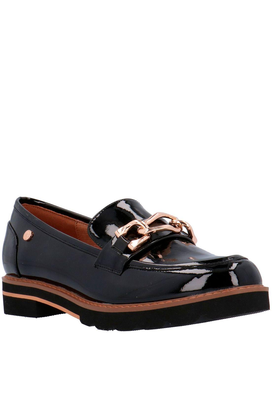 Zapato Mujer Cuero Melanie Negro-0