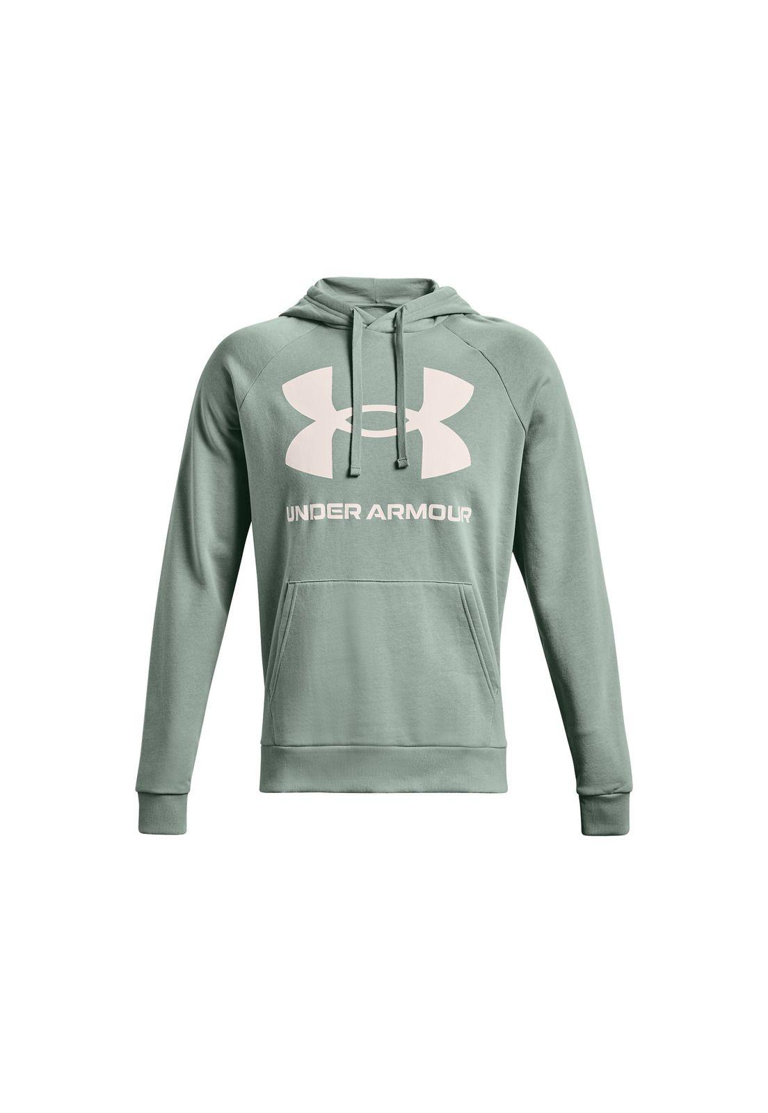 Polerón Hombre Rival Fleece Bi L Hd Gris-0