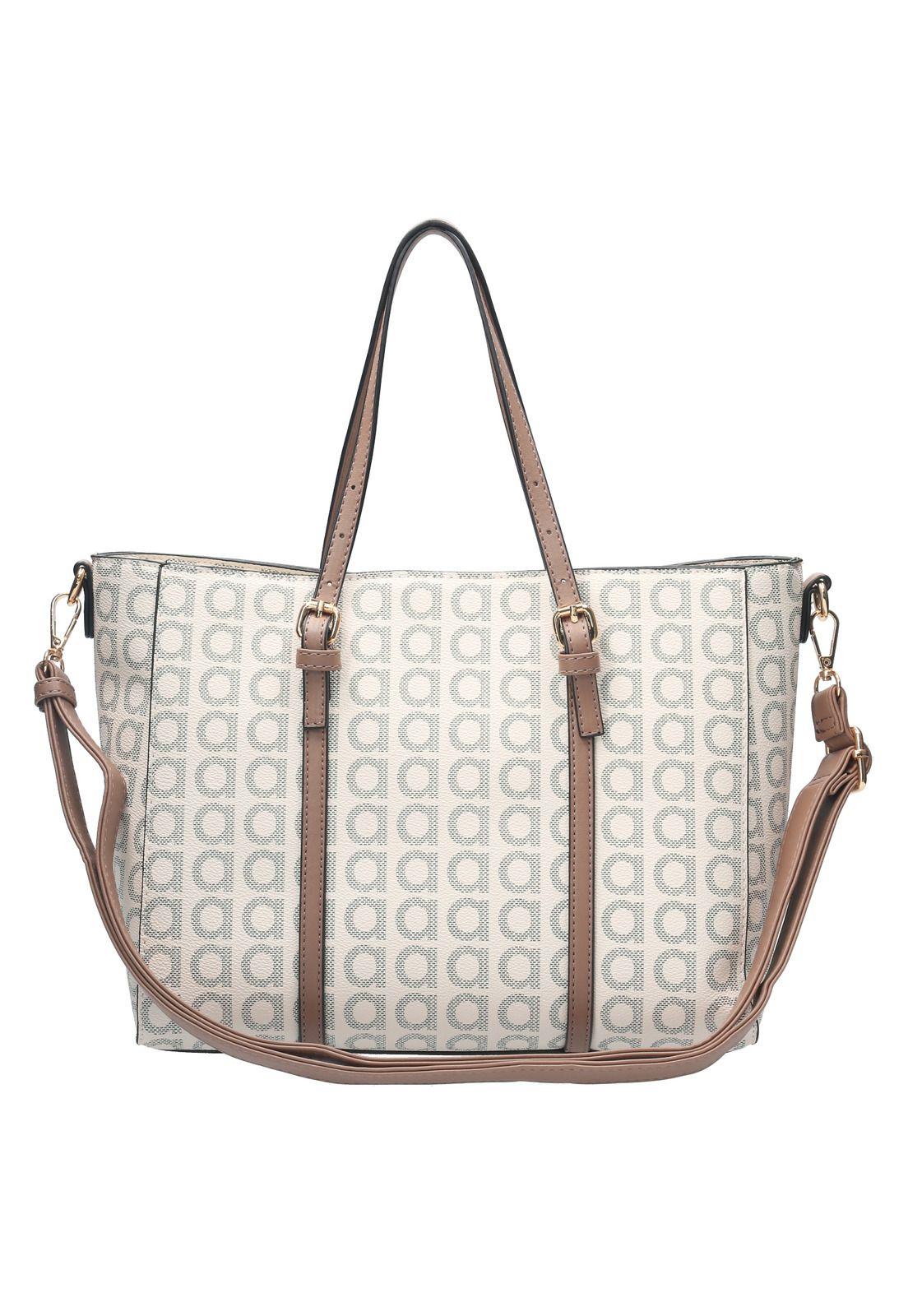 Cartera Mujer Loving Tote Crema-2