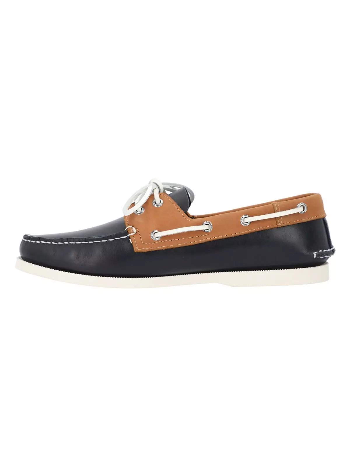 Zapato Cuero Hombre Boat Naranja-5