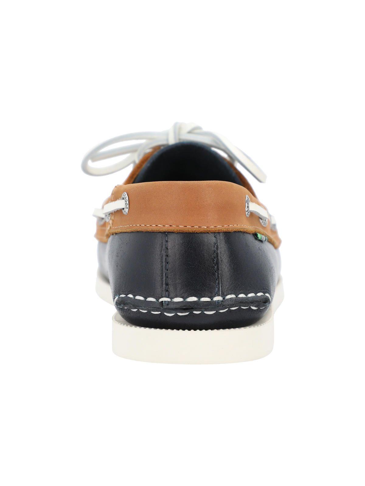 Zapato Cuero Hombre Boat Naranja-6