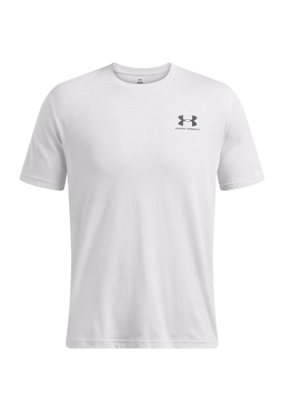Polera manga corta Sportstyle hombre Gris-0