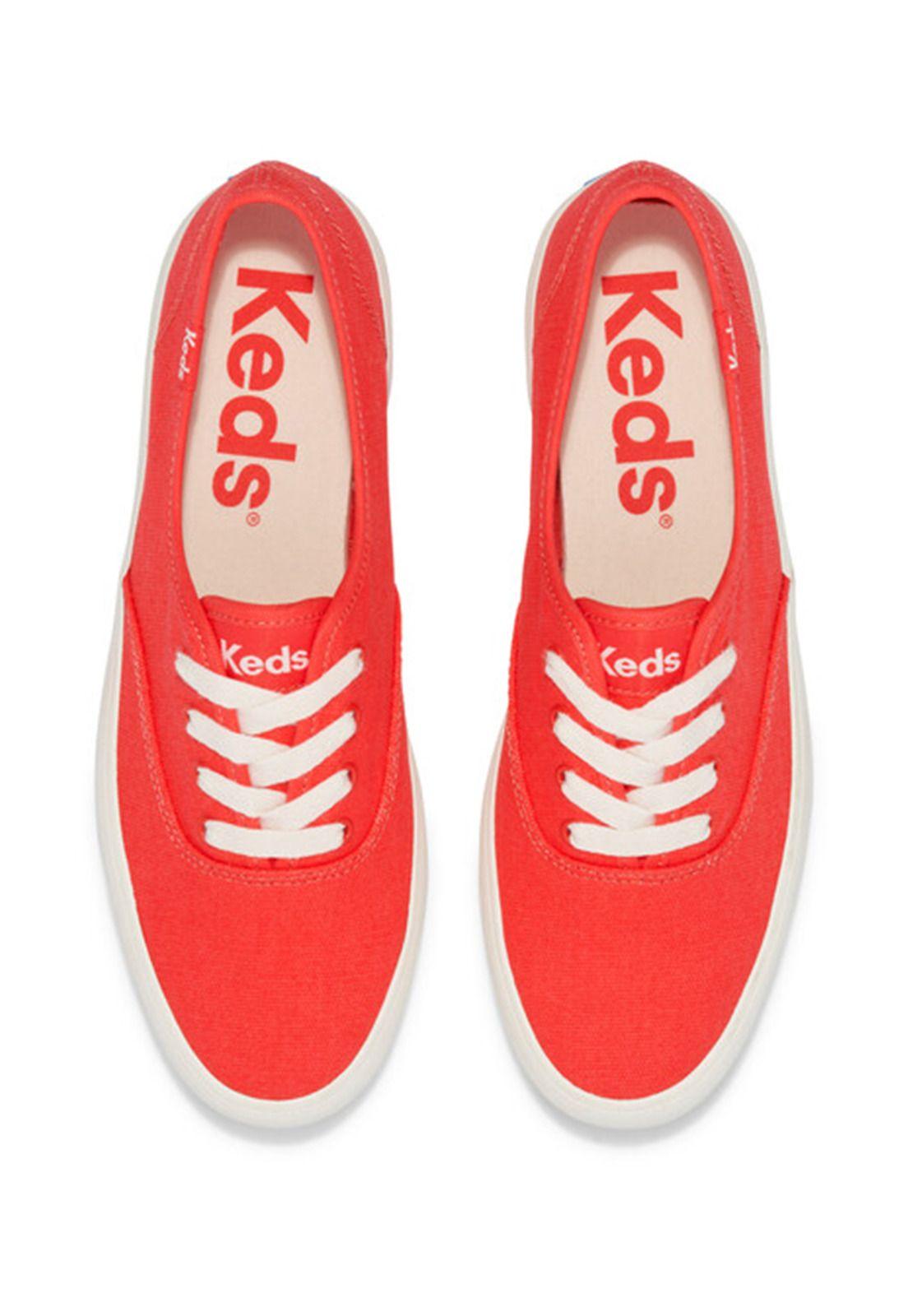 Zapatilla Roja Mujer Champion Gn Canvas -3