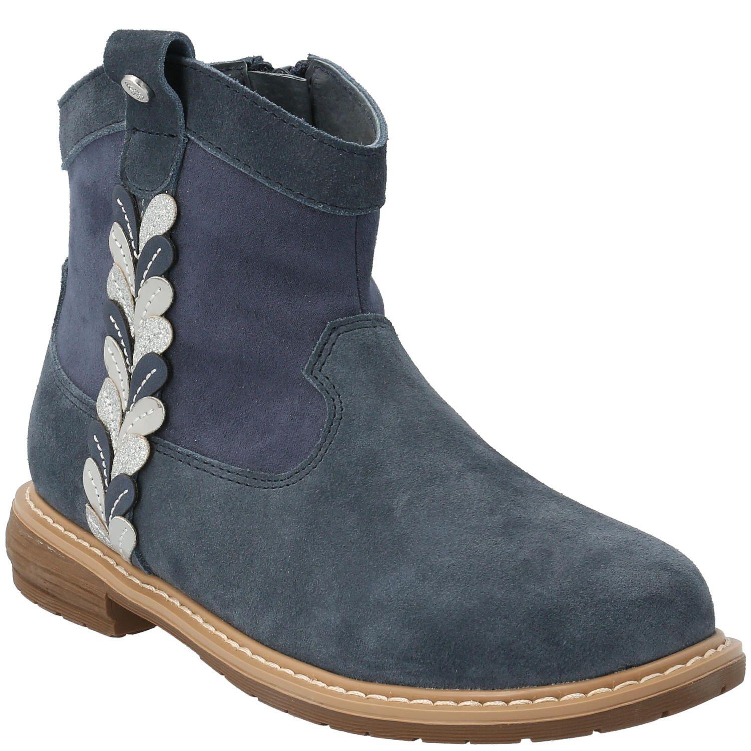 Bota Niña Blossom Azul-0