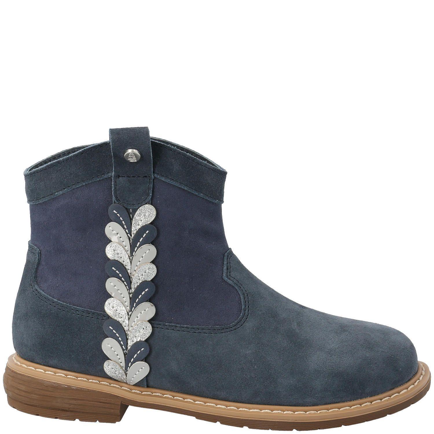 Bota Niña Blossom Azul-1