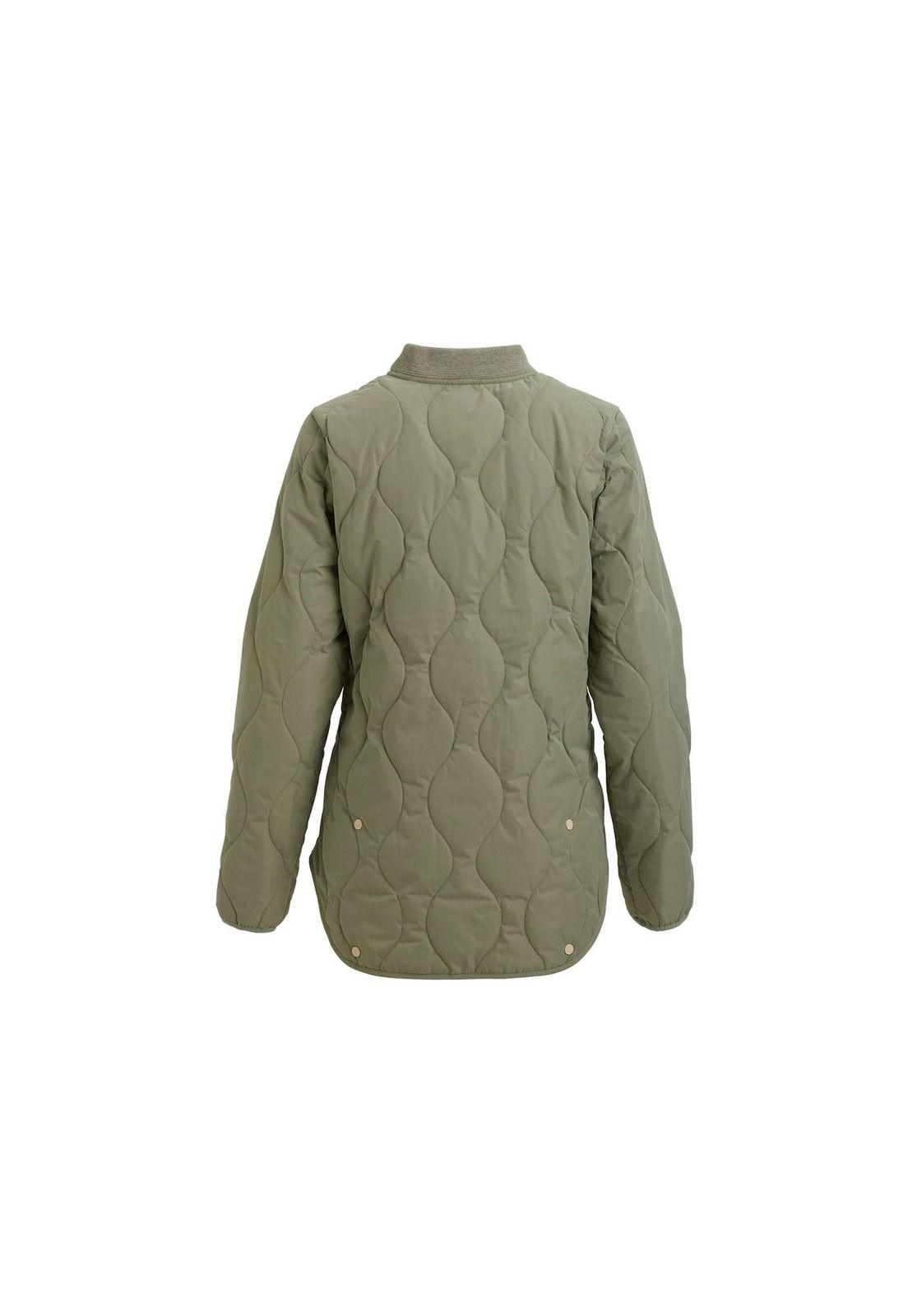 Chaqueta  Mujer Wb Kiley Synth Ins Shadow Gris-1