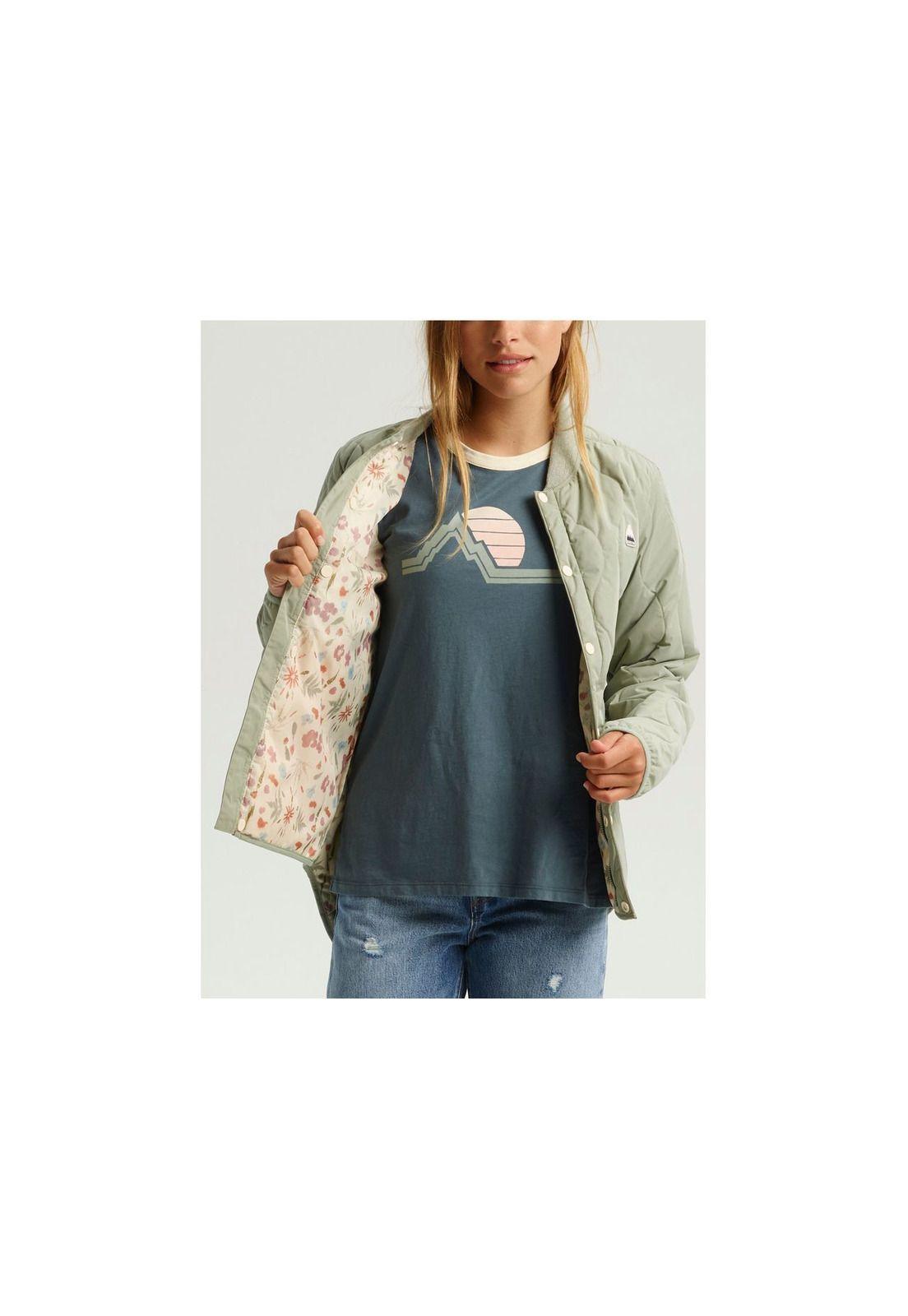 Chaqueta  Mujer Wb Kiley Synth Ins Shadow Gris-2