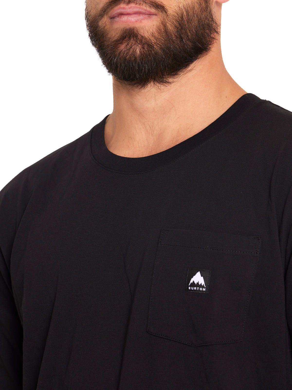 Polera Manga Larga Hombre Negro-1