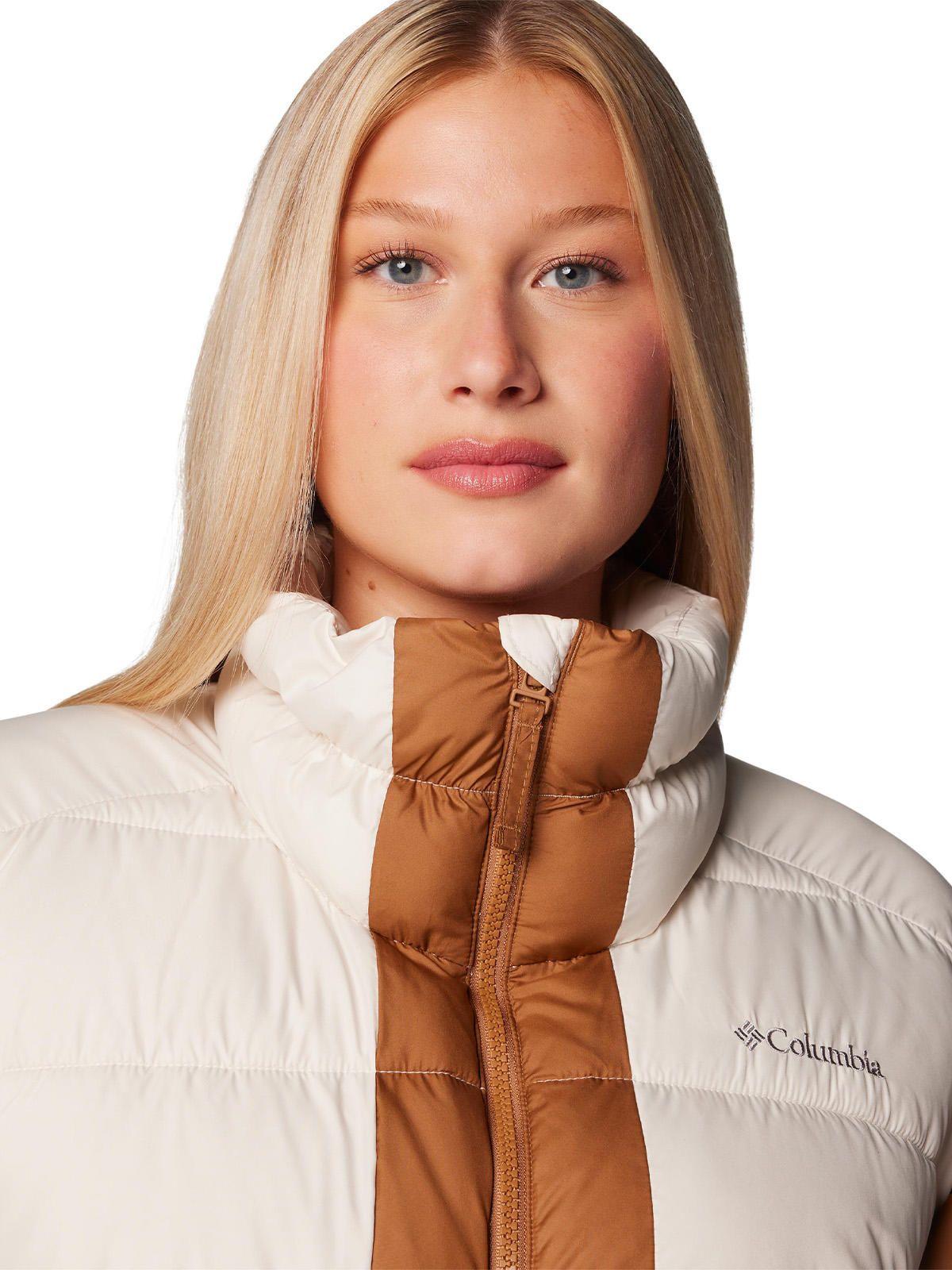 Parka Mujer Pike Lake Ii Cropped Beige-3