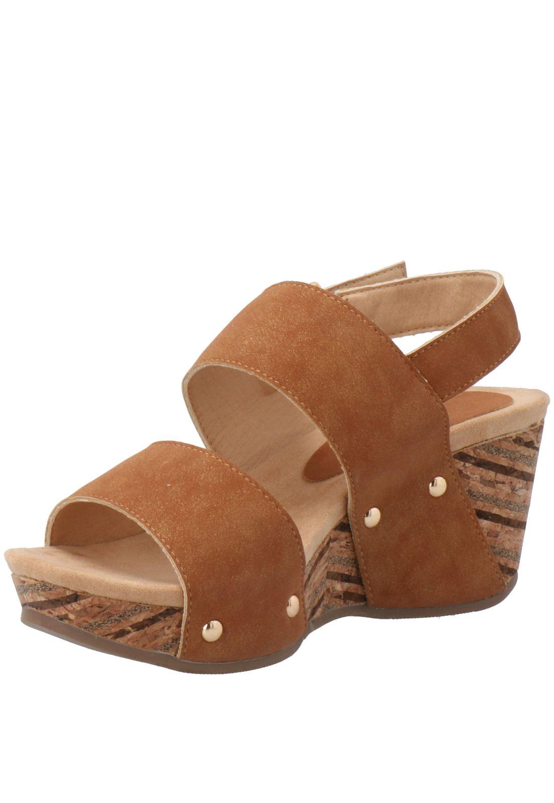 Sandalia Mujer Rock I Camel-3