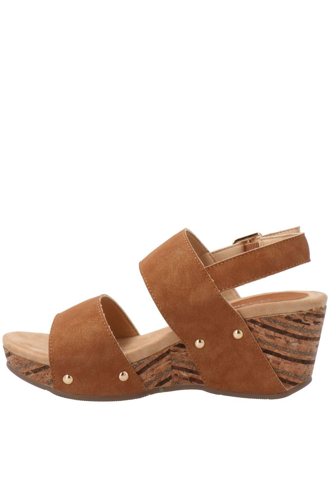 Sandalia Mujer Rock I Camel-4