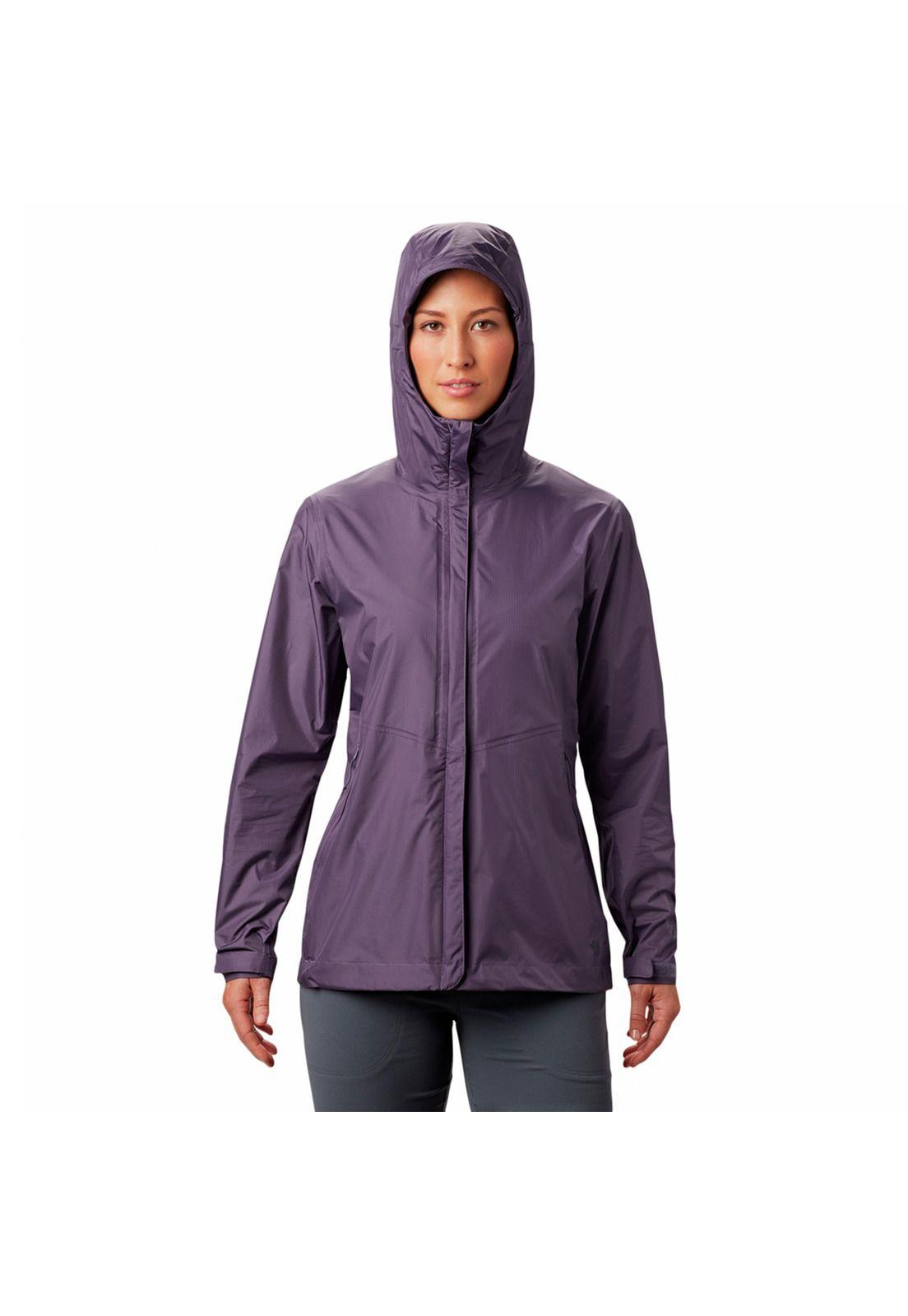 Cortaviento Mujer Acadia Parka Lila-0