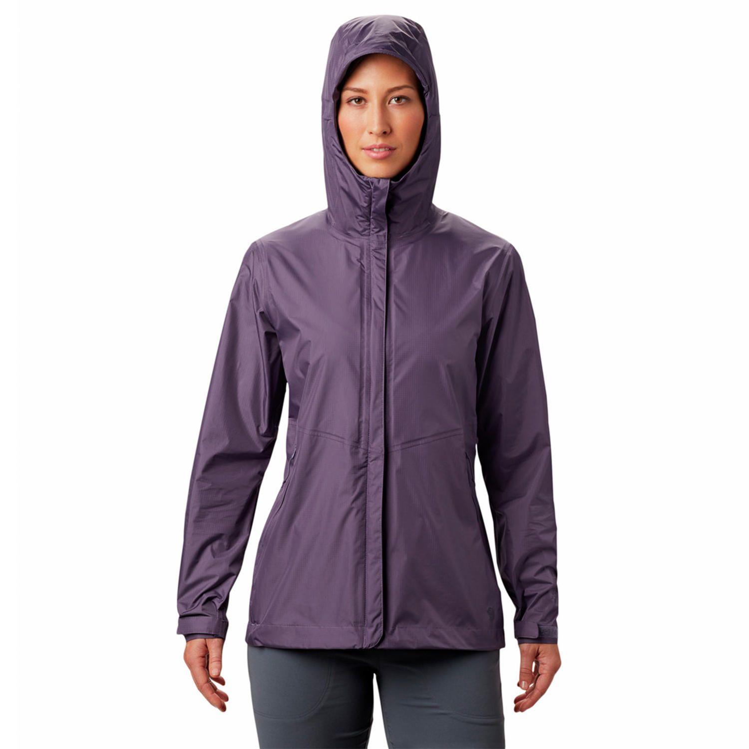 Cortaviento Mujer Acadia Parka Lila-0
