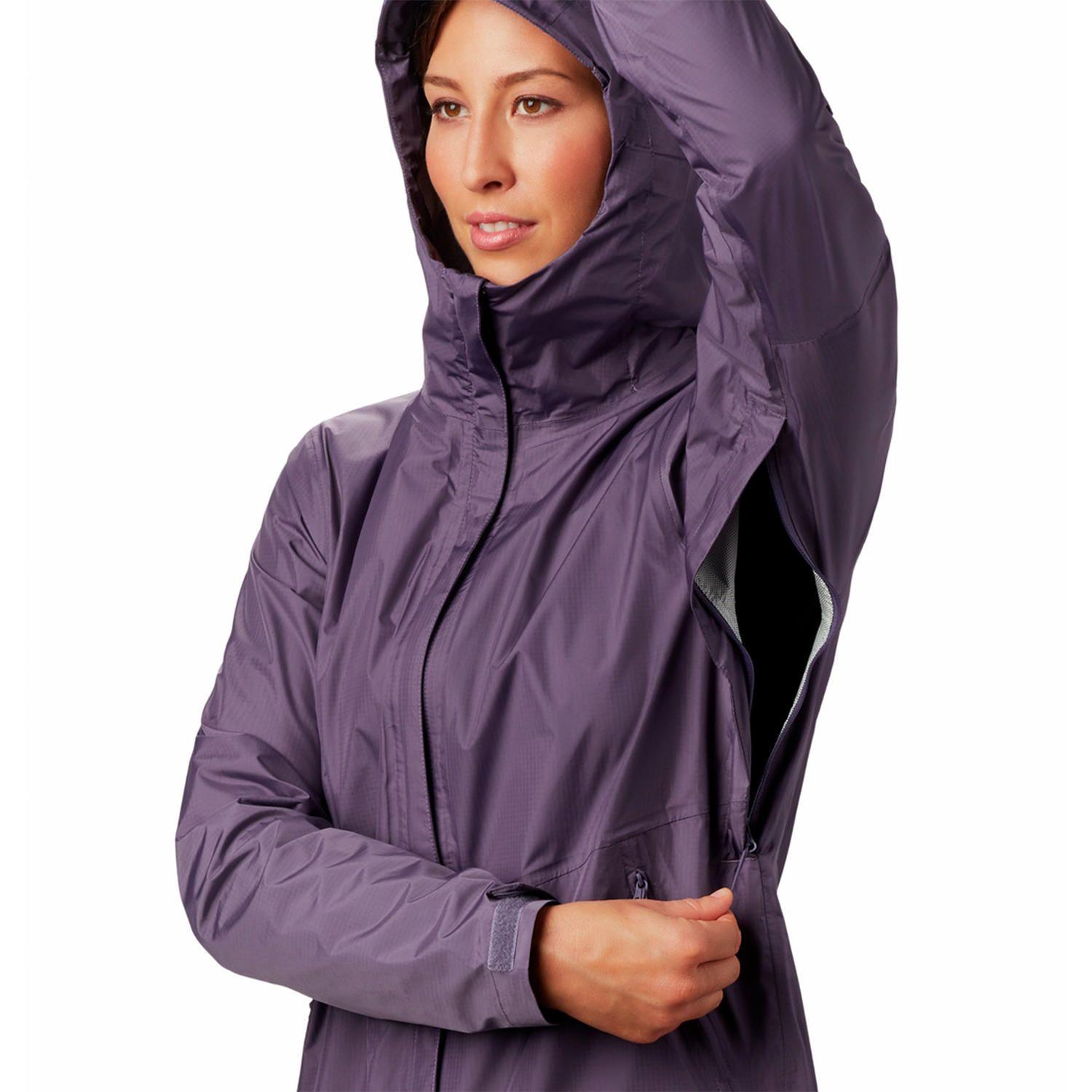 Cortaviento Mujer Acadia Parka Lila-4