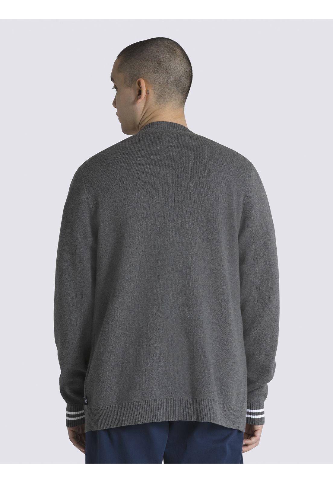 Cardigan Hombre Halecrest Gris Oscuro -1