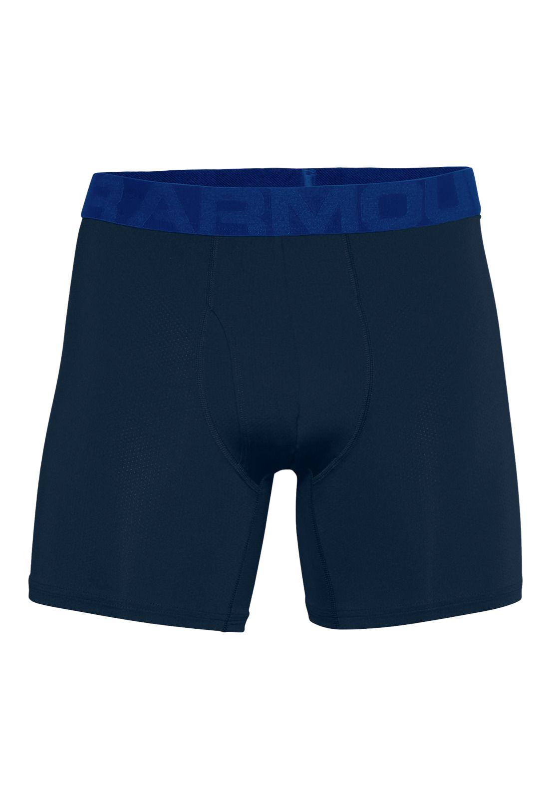 Boxer Hombre Tech Mesh 6In 2 Pack Azul-0