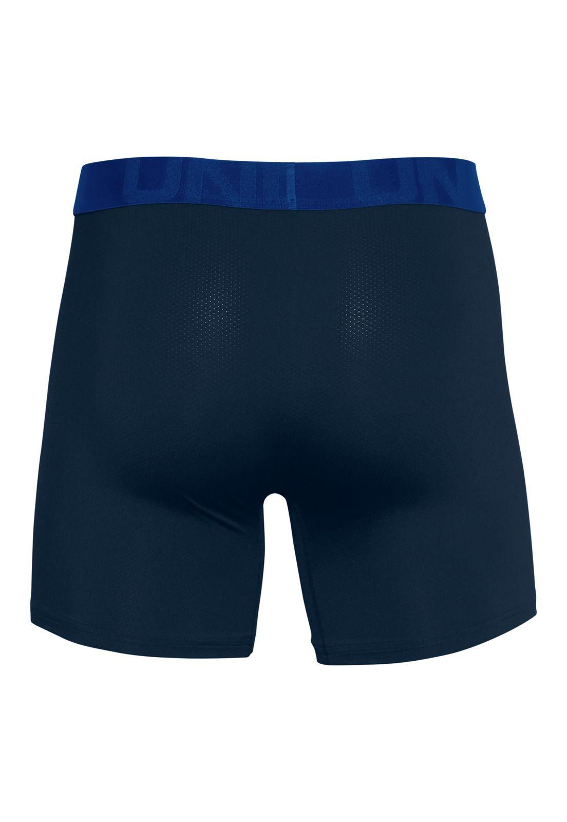 Boxer Hombre Tech Mesh 6In 2 Pack Azul-1