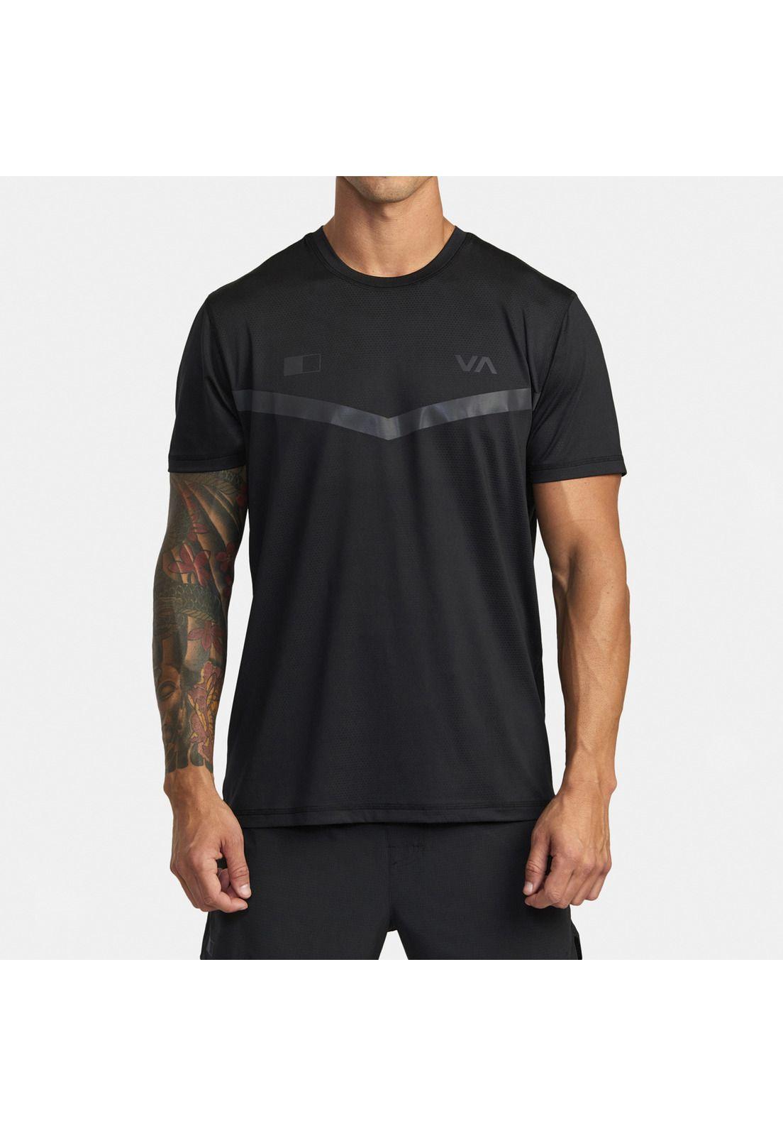 Polera M/C runnersskttp Negro Hombre-0