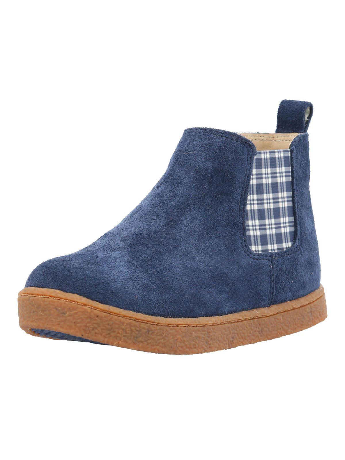 Botin Cuero Piombino Niño Azul-4