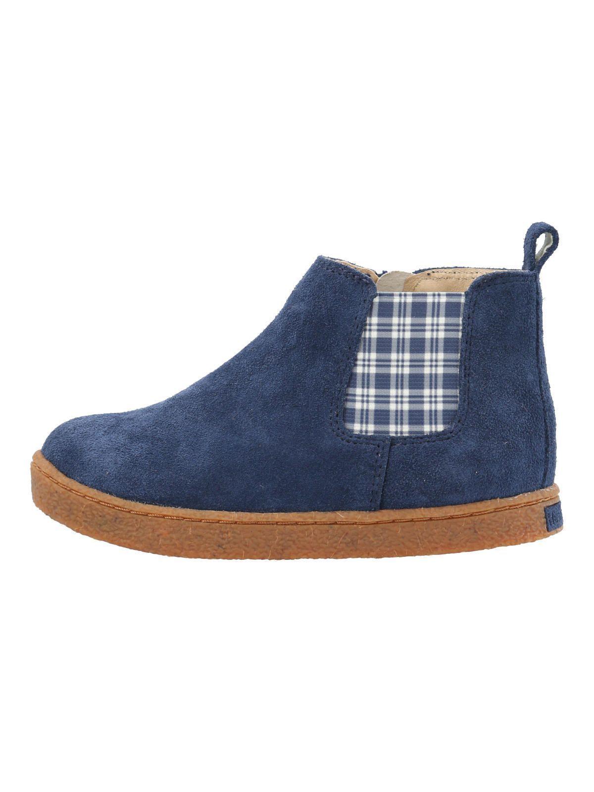 Botin Cuero Piombino Niño Azul-5