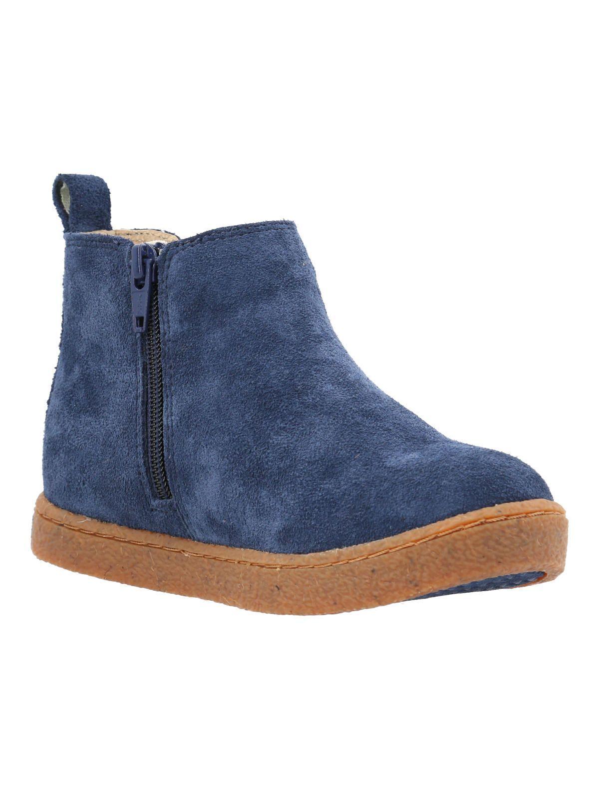 Botin Cuero Piombino Niño Azul-6