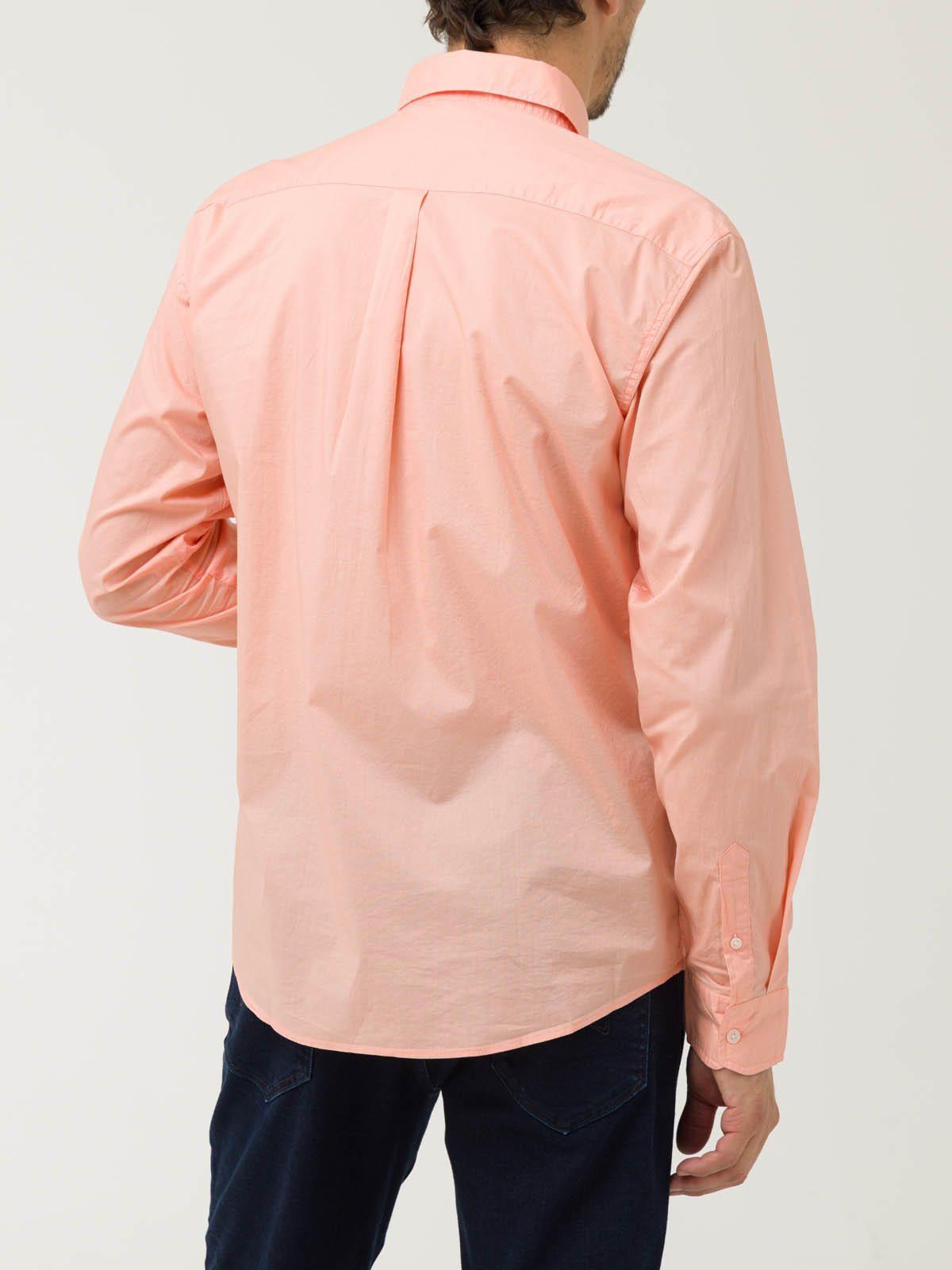 Camisa Algodón Orgánico Hombre Soft Naranjo-6