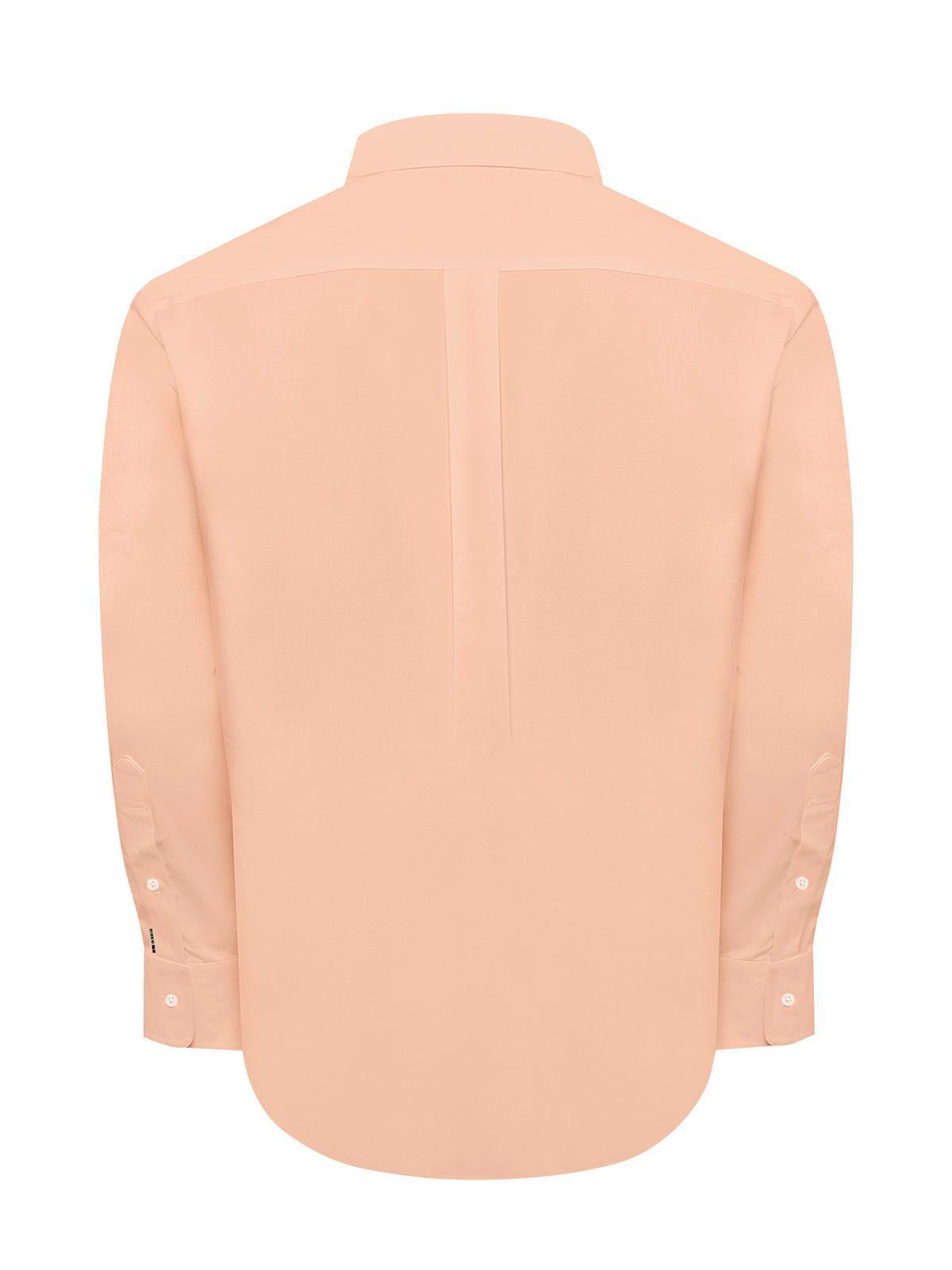 Camisa Algodón Orgánico Hombre Soft Naranjo-1