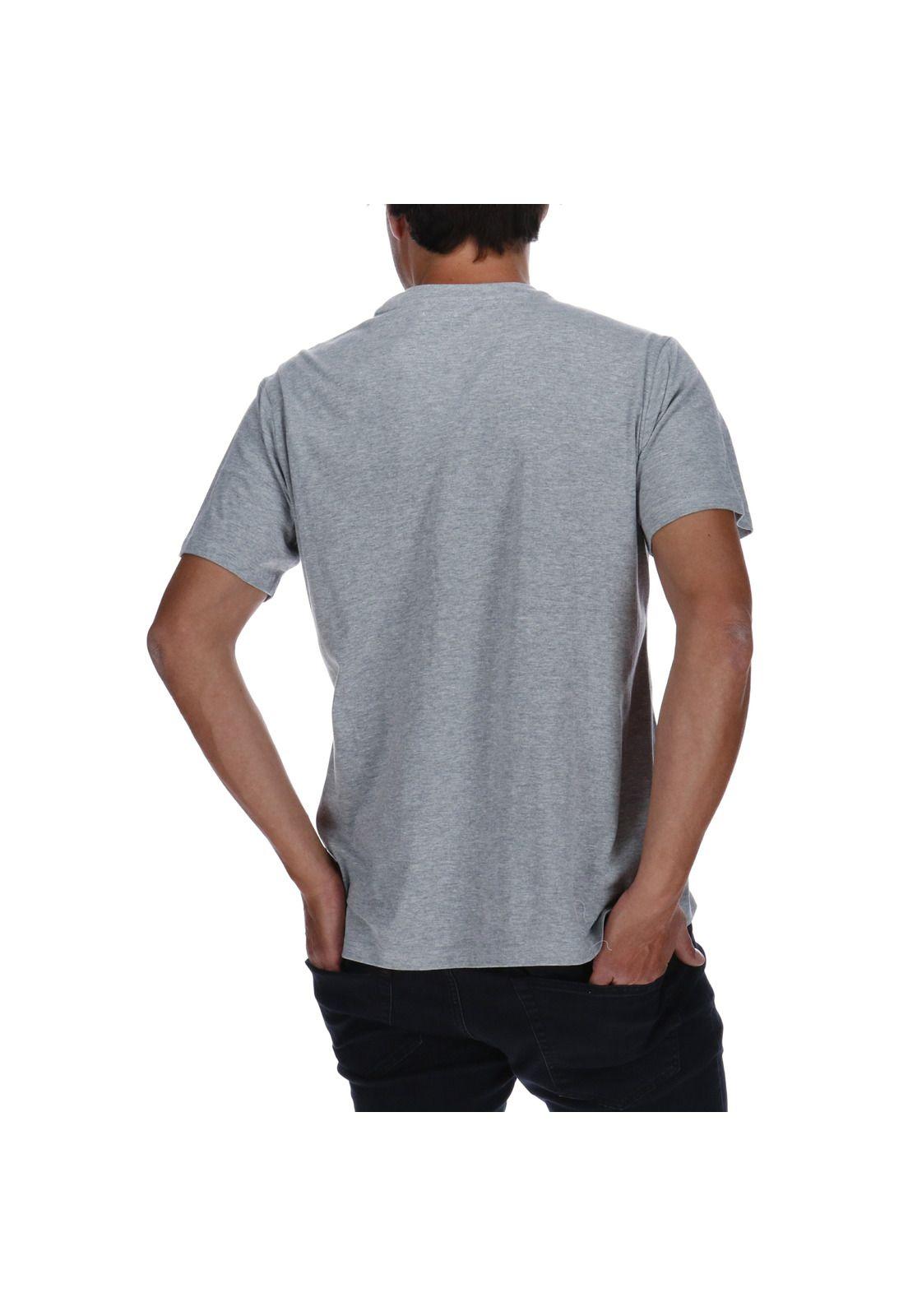 Polera Mc Hombre Umbrella Tee Algodón Gris-2