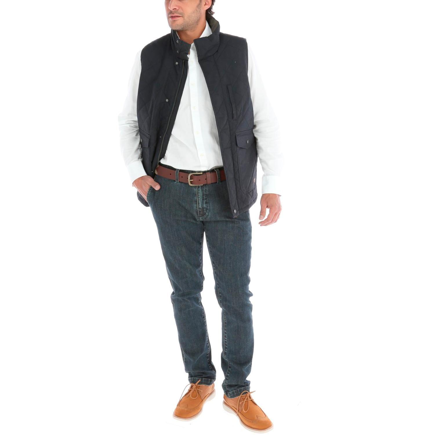 Chaqueta Waxrhombo Rockford Azul-4