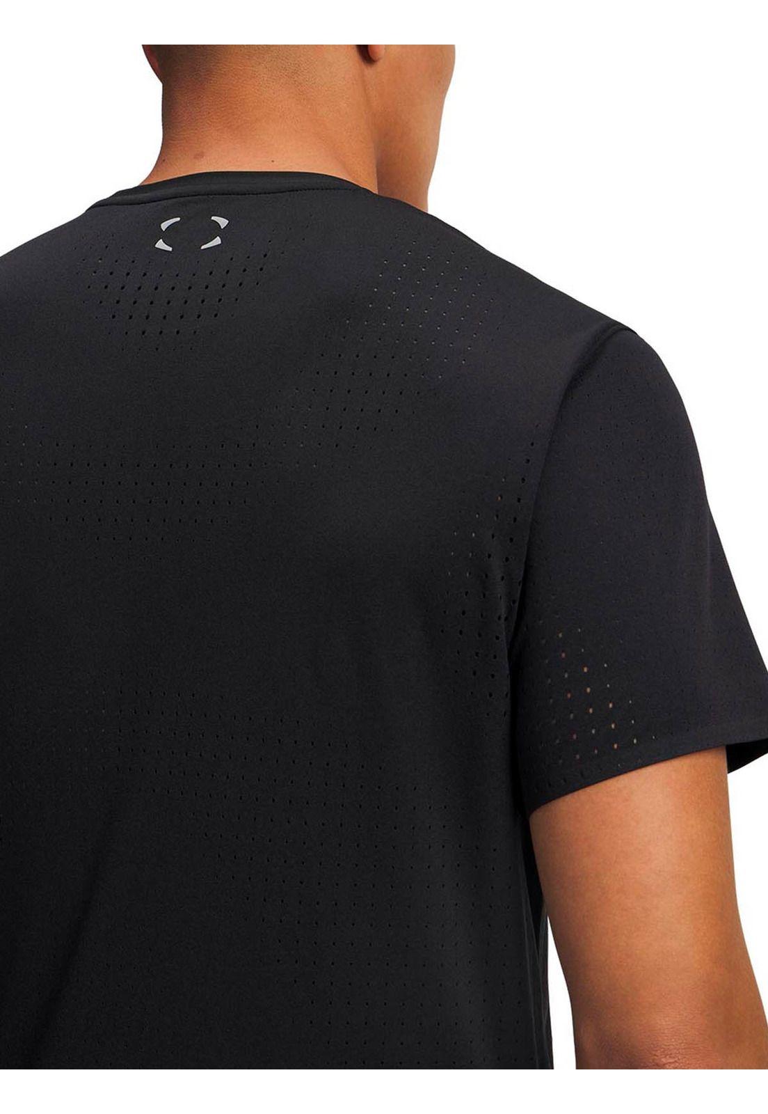 Polera Manga Corta Training para hombre Halo Vent negro  -1