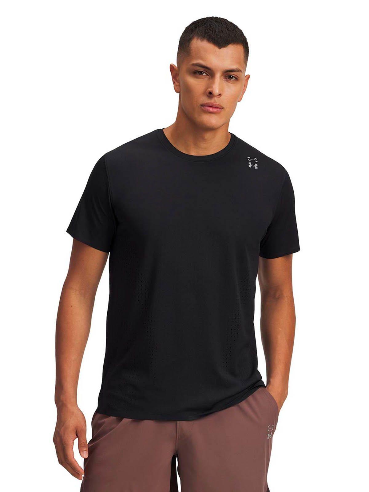 Polera Manga Corta Training para hombre Halo Vent negro  -0
