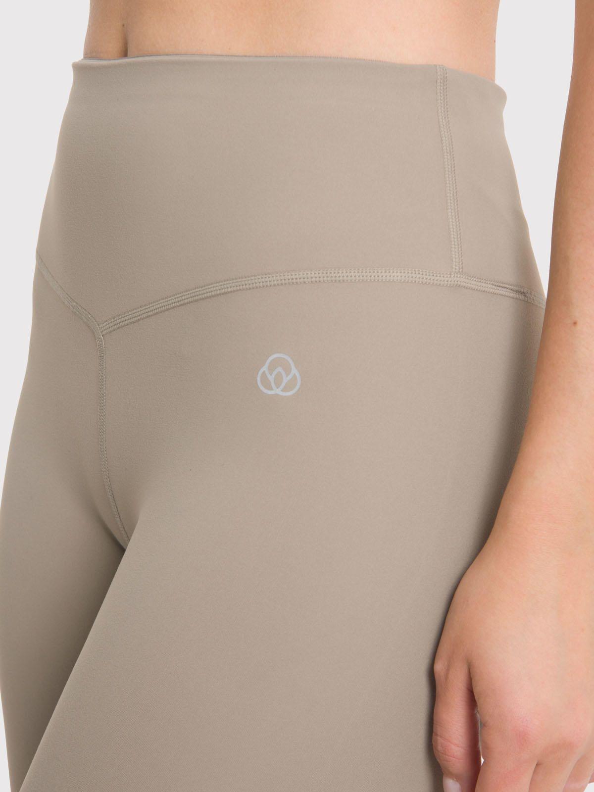 Calza deportiva 7/8 Mujer Ankle Leg Emma Café-5