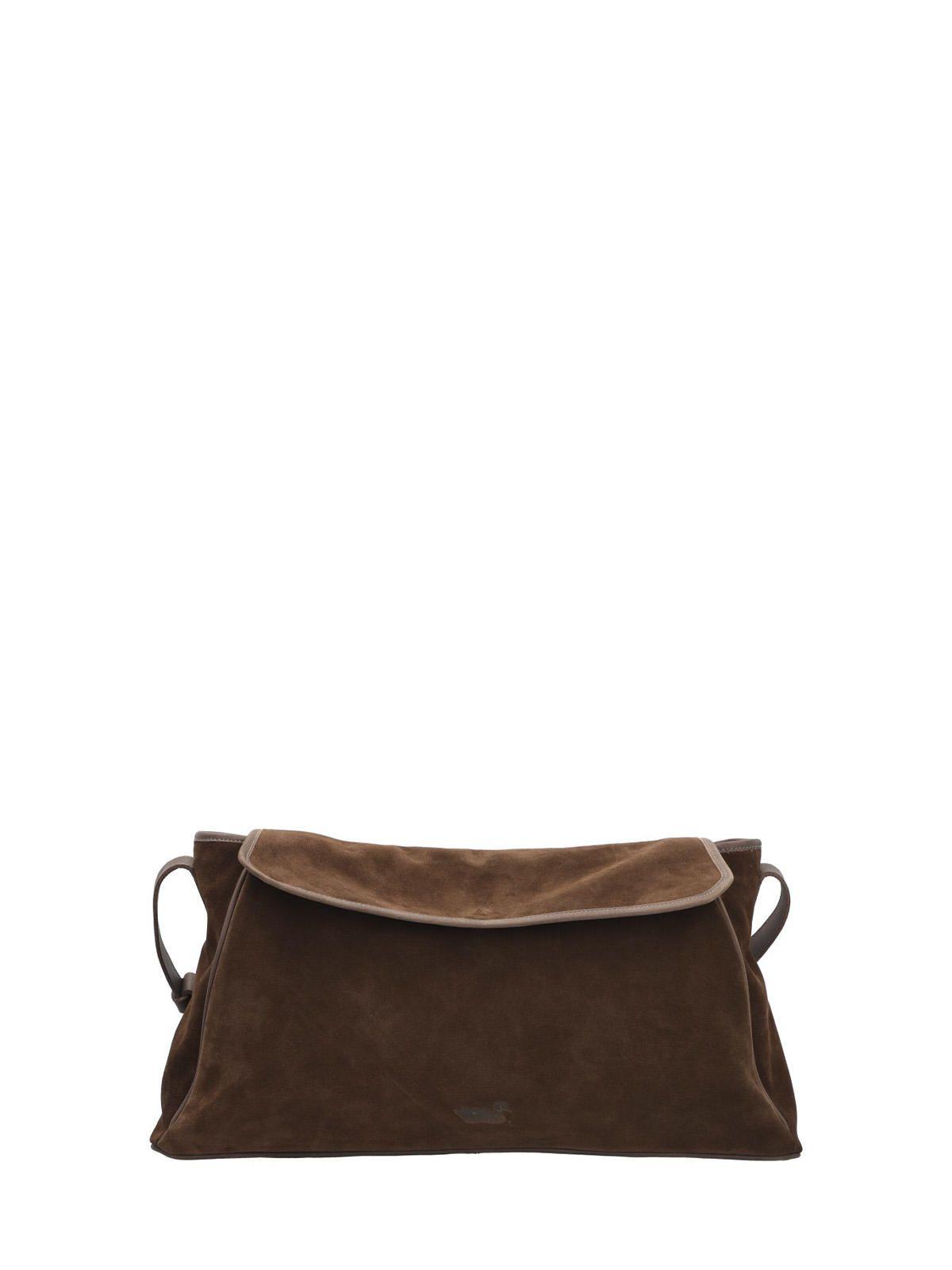 Cartera Cuero Mujer Laila Cross Chocolate-0