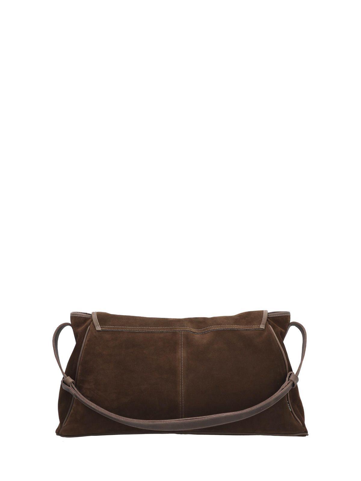 Cartera Cuero Mujer Laila Cross Chocolate-3