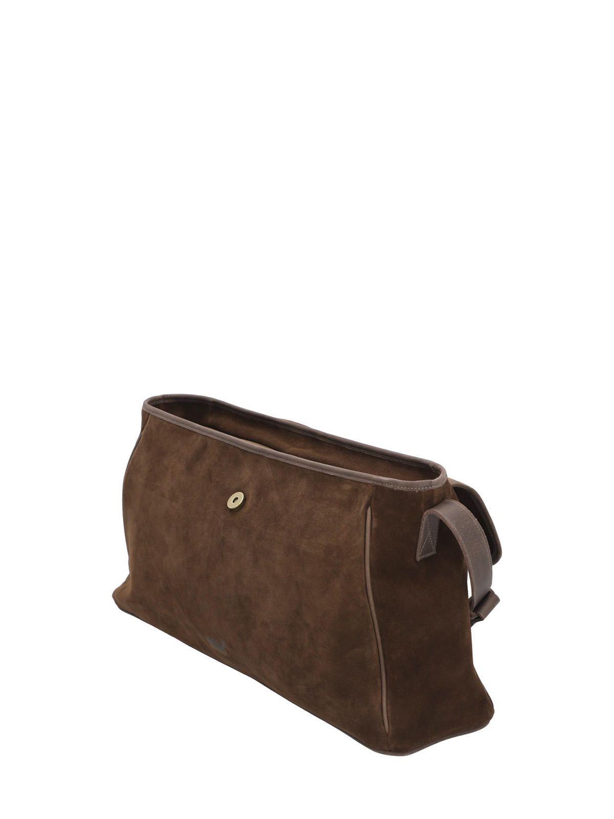 Cartera Cuero Mujer Laila Cross Chocolate-4