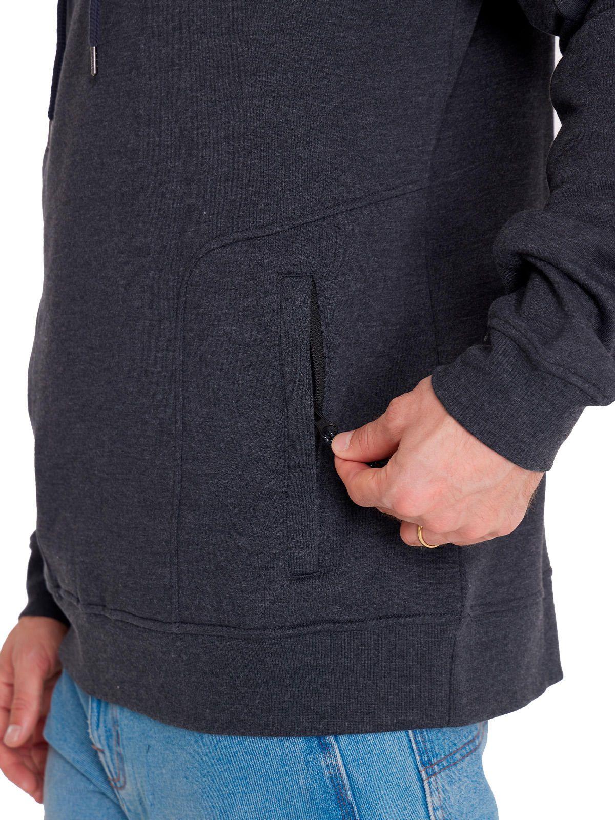 Polerón Hombre Hoodie Negro-3