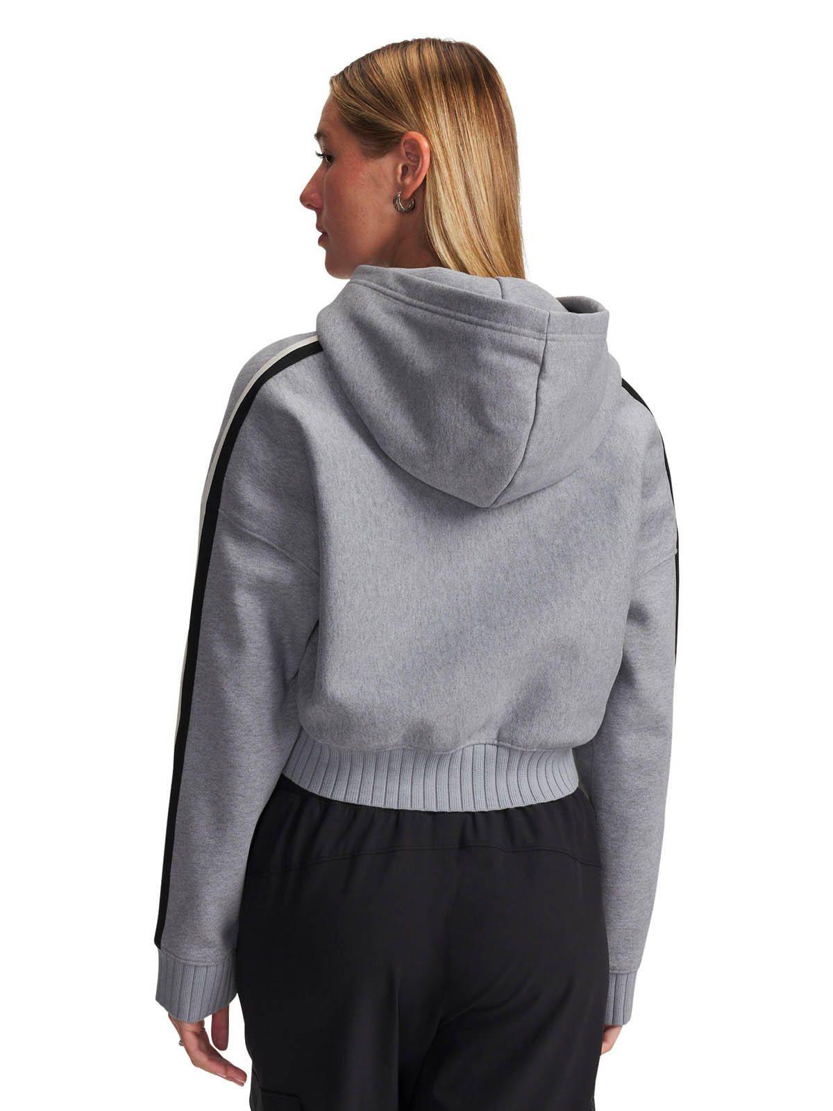Poleron Lifestyle Mujer Icon Heavyweight Fleece Gris -1