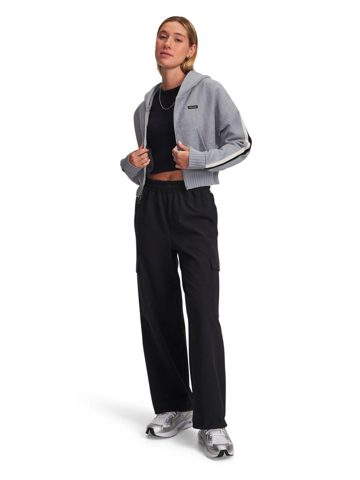 Poleron Lifestyle Mujer Icon Heavyweight Fleece Gris -3