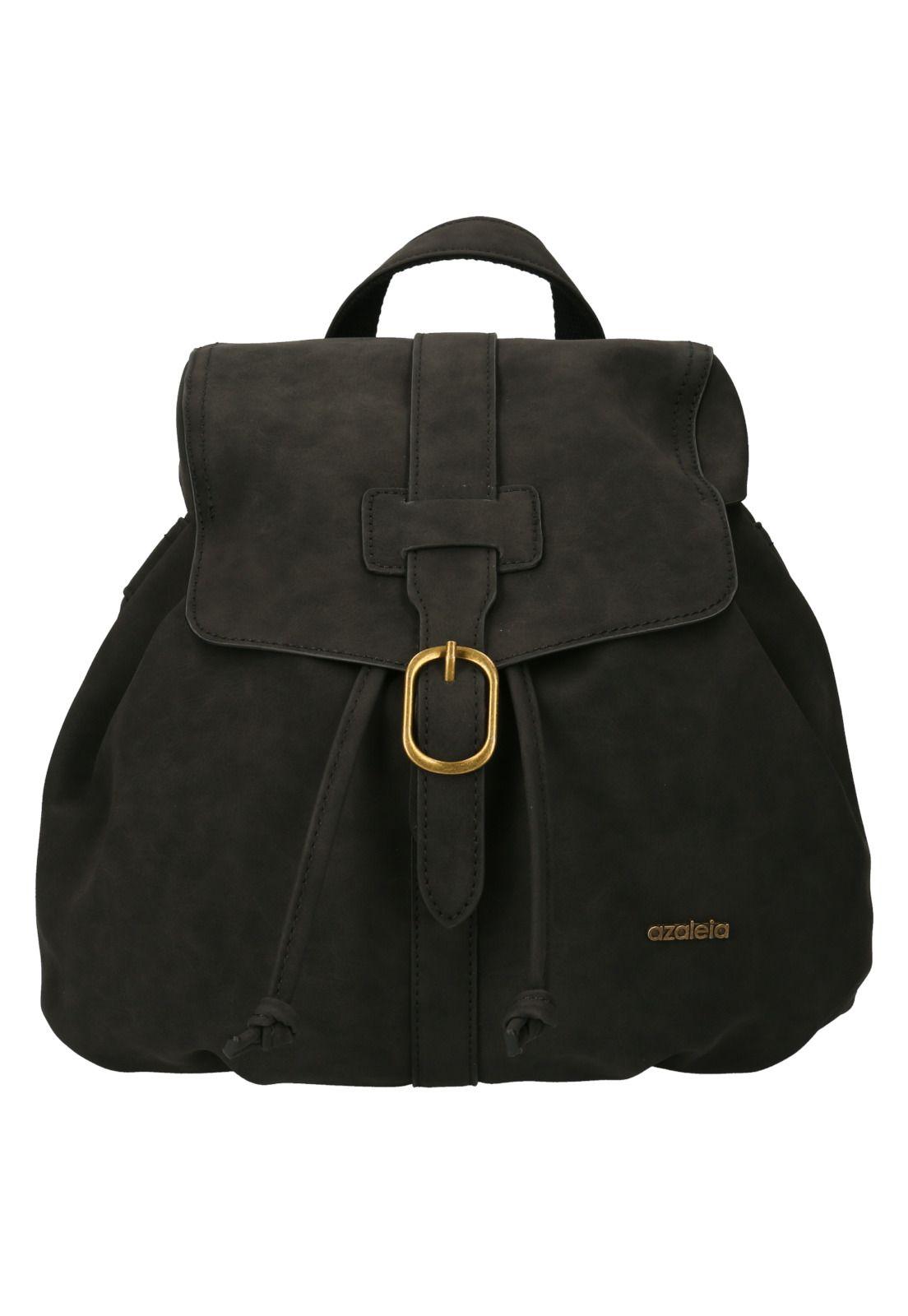 Mochila Mujer Preto Back Negro-0