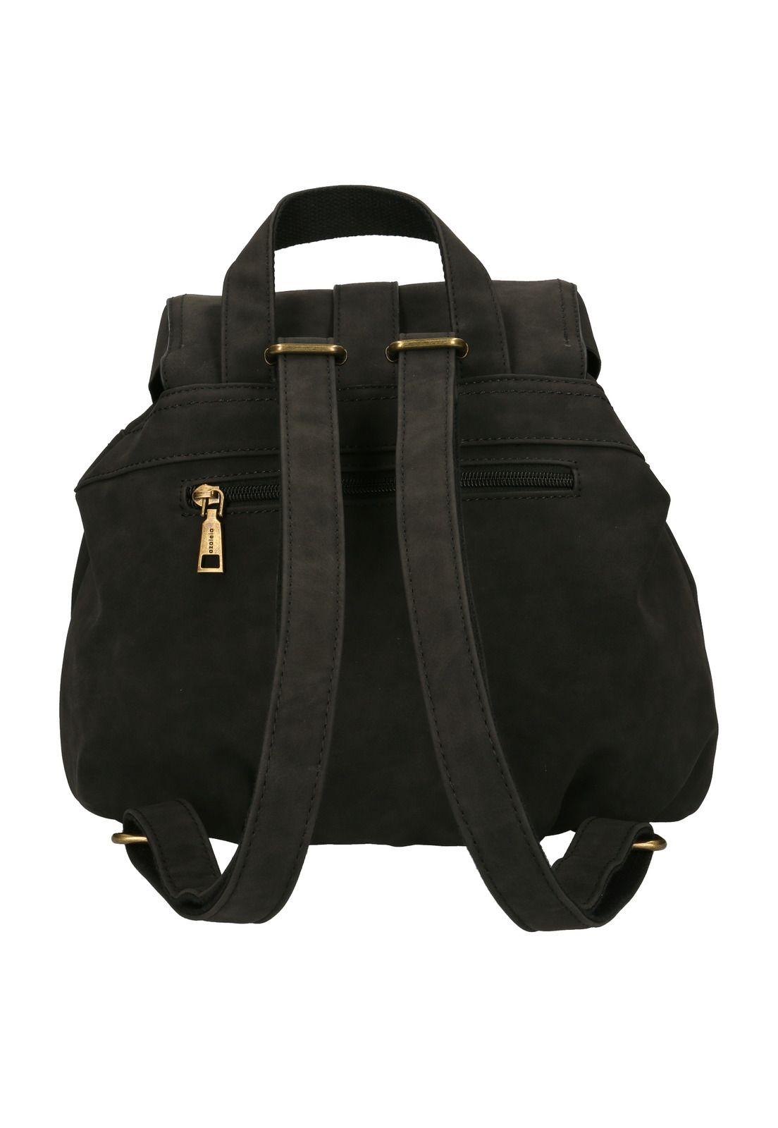 Mochila Mujer Preto Back Negro-2