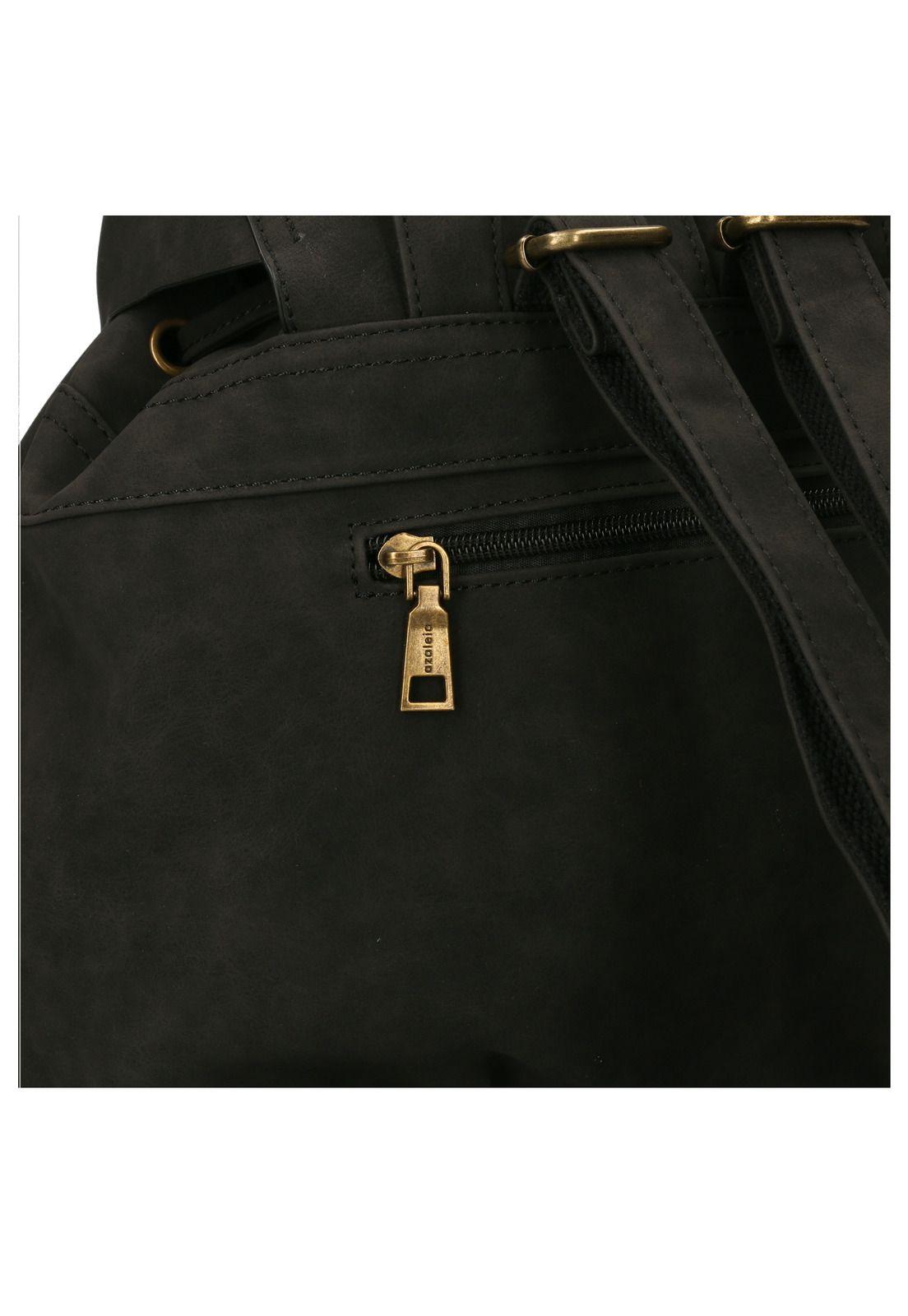 Mochila Mujer Preto Back Negro-3