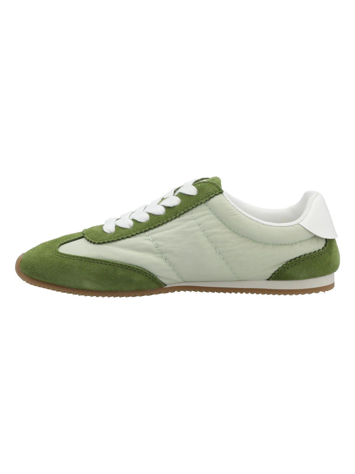Zapatilla Cuero Mujer Hutt Verde-5
