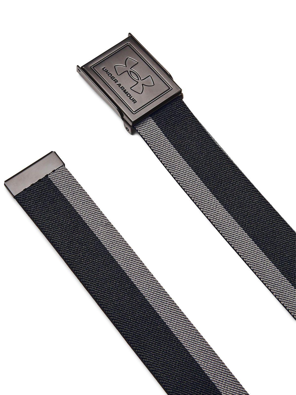 Cinturón UA Drive Stretch hombre Negro-1