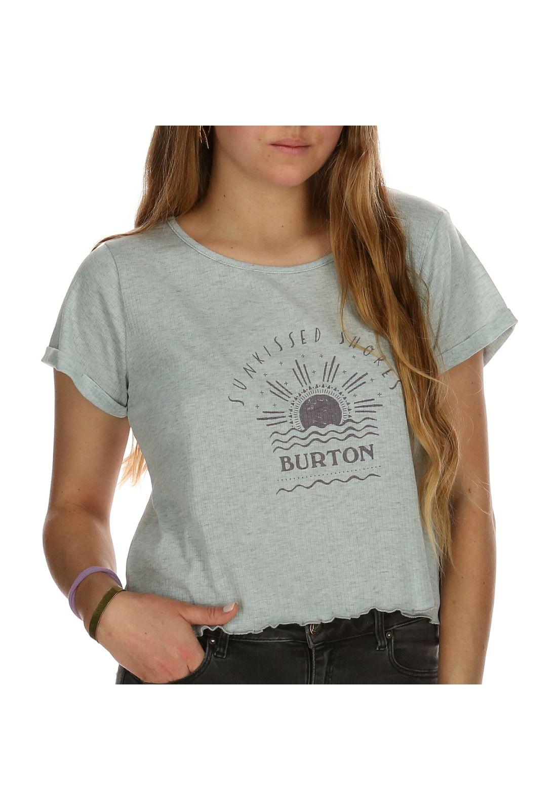 Polera M/C Femenino Briny Gris Burton-3