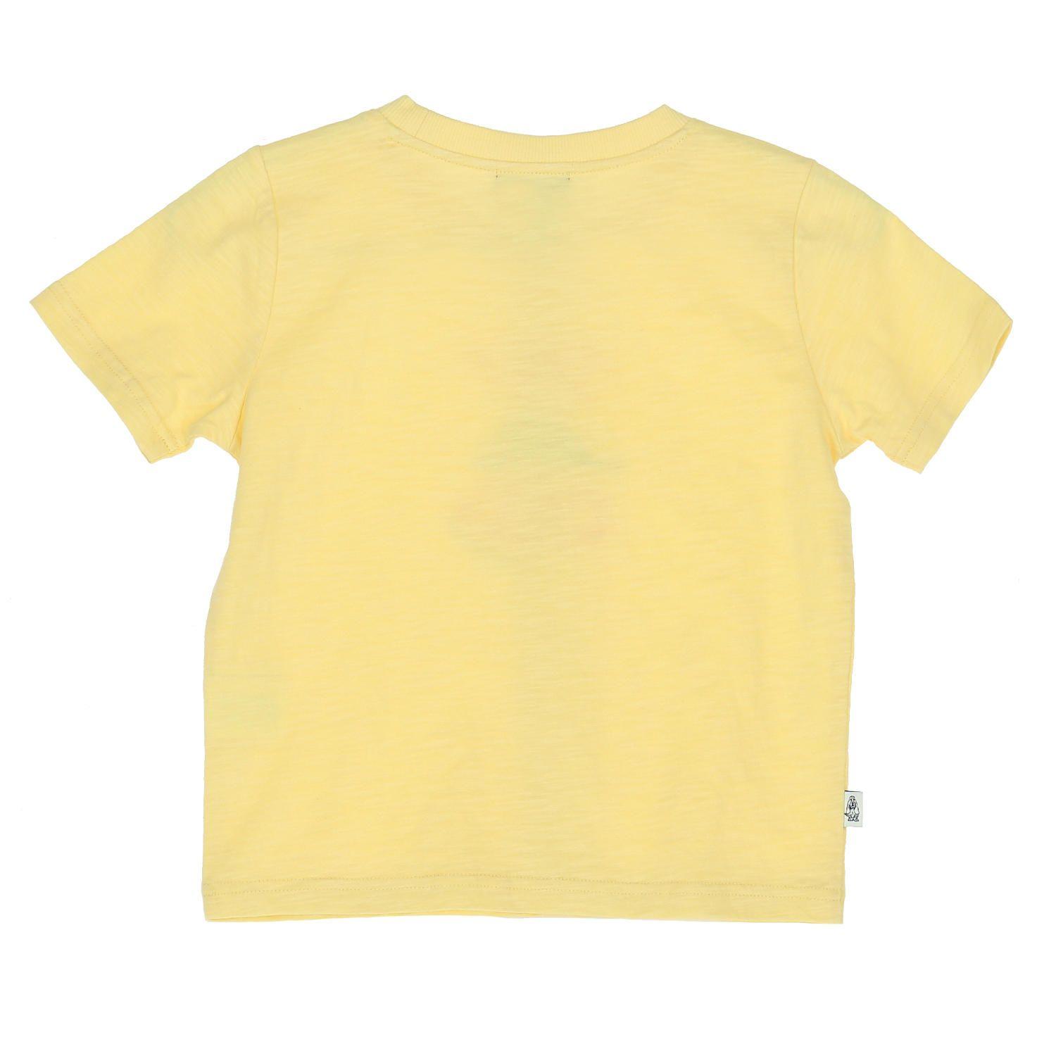 Polera Niño Grafica Amarillo-1